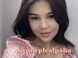 Expurplealpaka